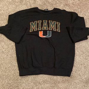 Miam Hurricanes Crewneck